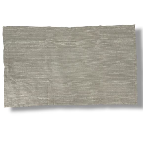 Restoration Hardware Striated Cotton Linen Pillow Sham King Size Sand